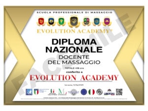 Diploma Professionale di Docente del Massaggio
