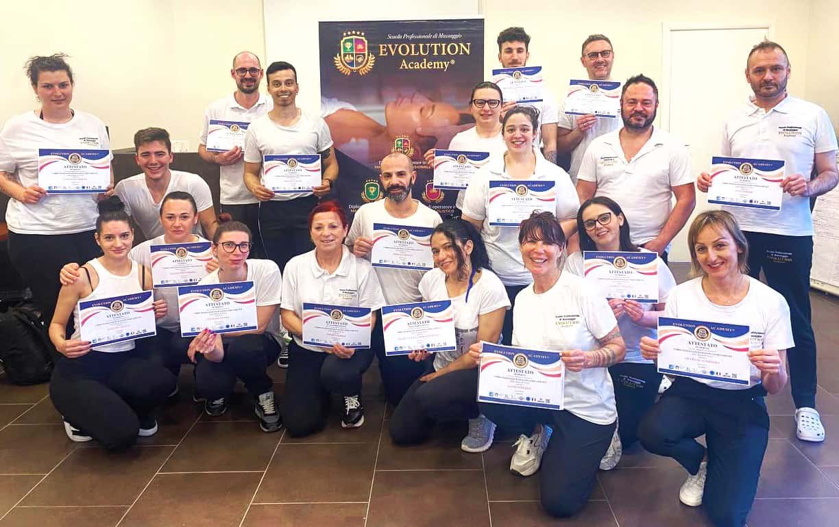 Corso Massaggio Base Milano Evolution Academy®