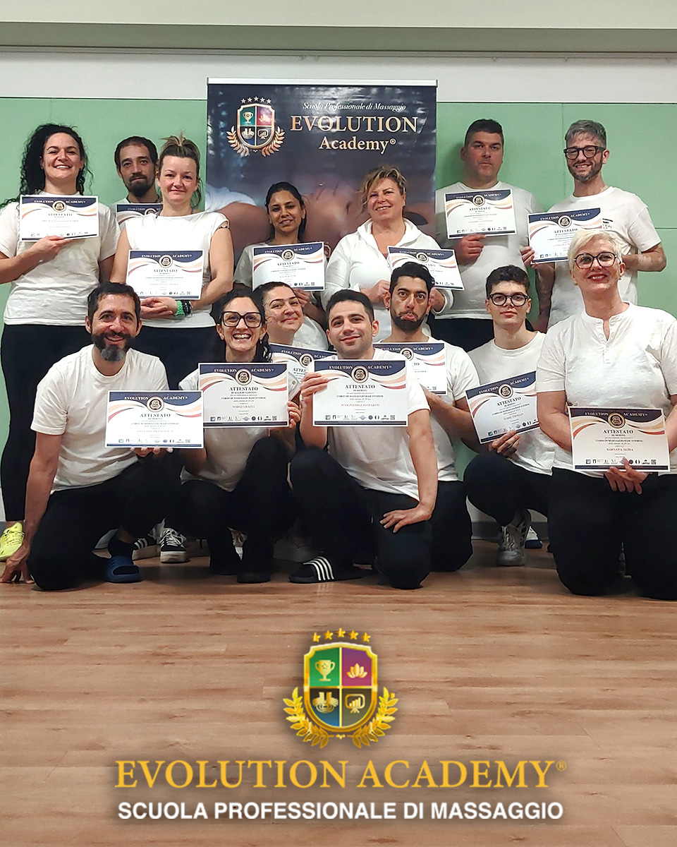 Corso massaggio base a Trento di Evolution Academy