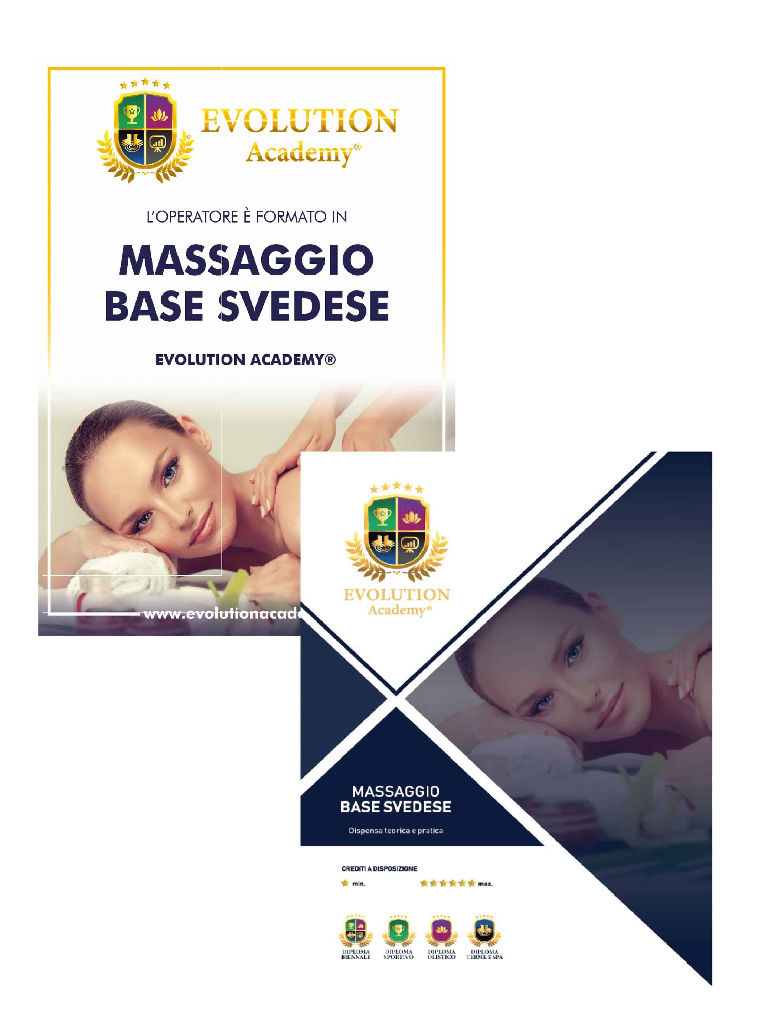 Materiale didattico del corso di massaggio base svedese