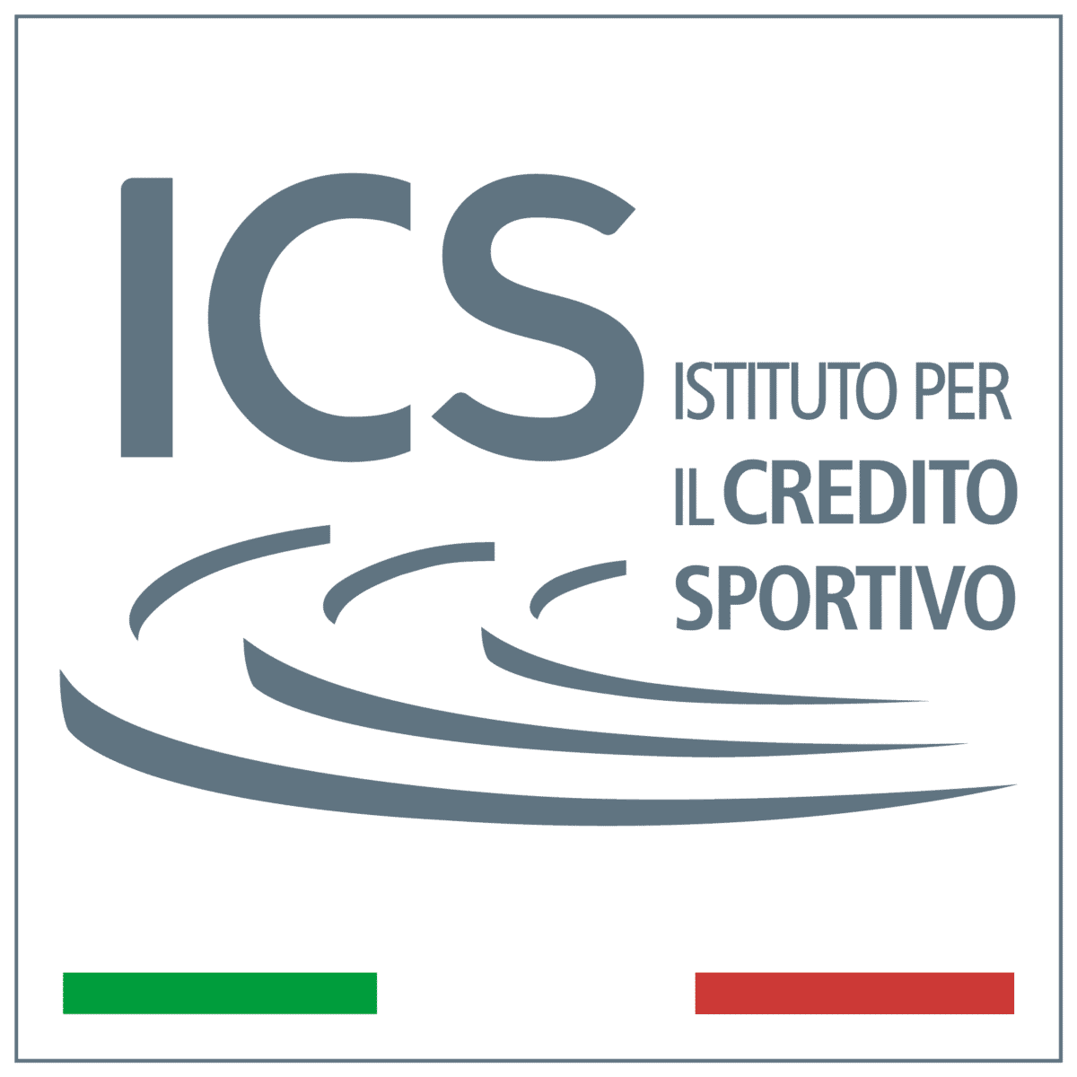 Istituto per il credito sportivo logo, formazione finanziamenti per il settore sportivo, Evolution Academy.