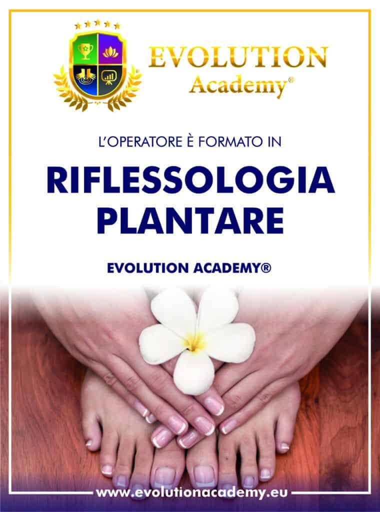 Poster del corso di riflessologia plantare