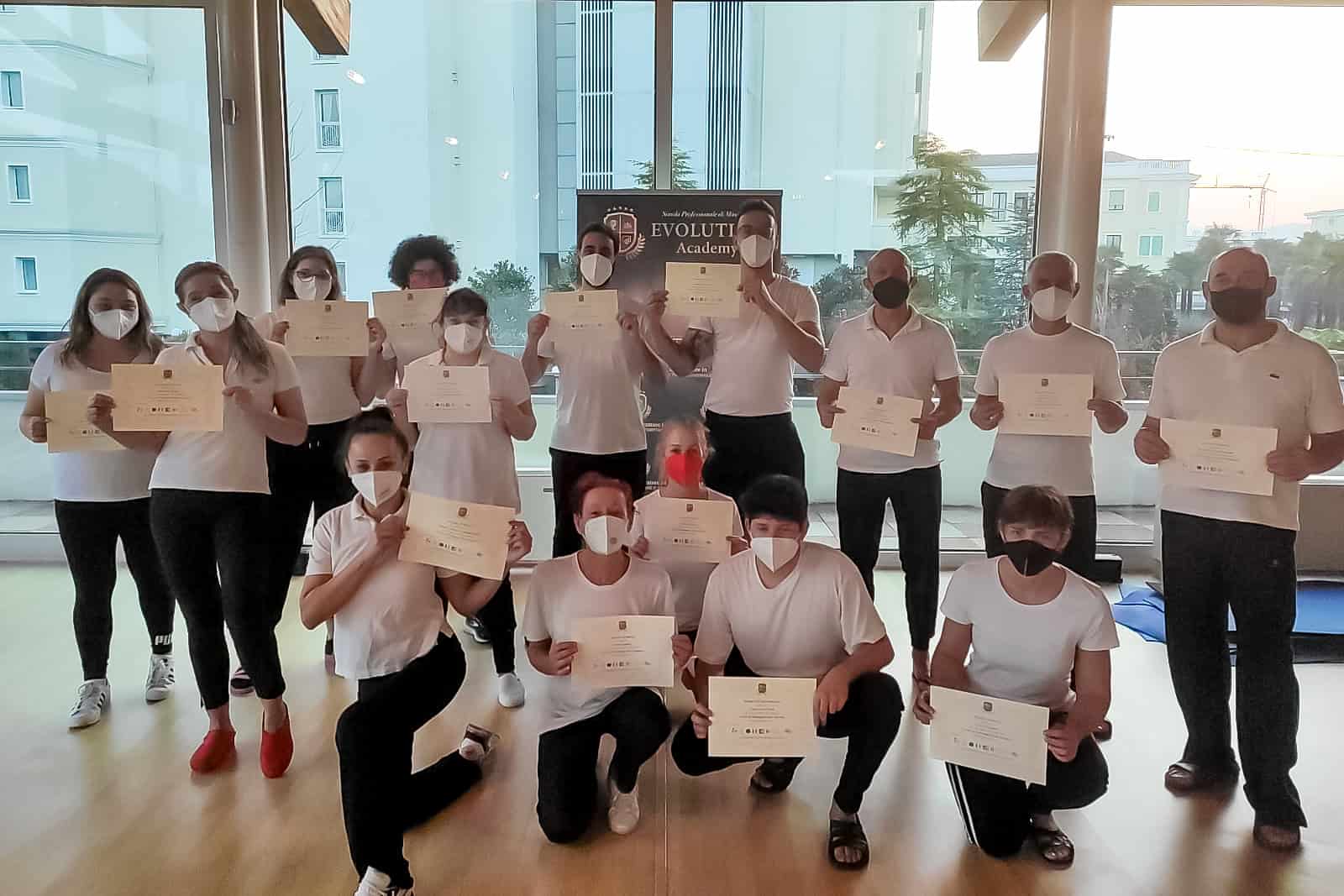 Certificazione di formazione presso Evolution Academy®, successo e crescita professionale.