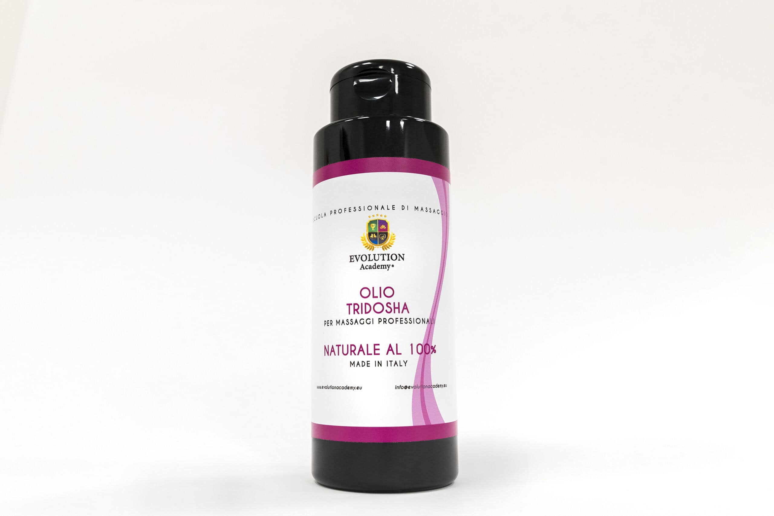 Olio professionale tridosha per massaggi naturali al 100%.