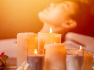 Candele da massaggio