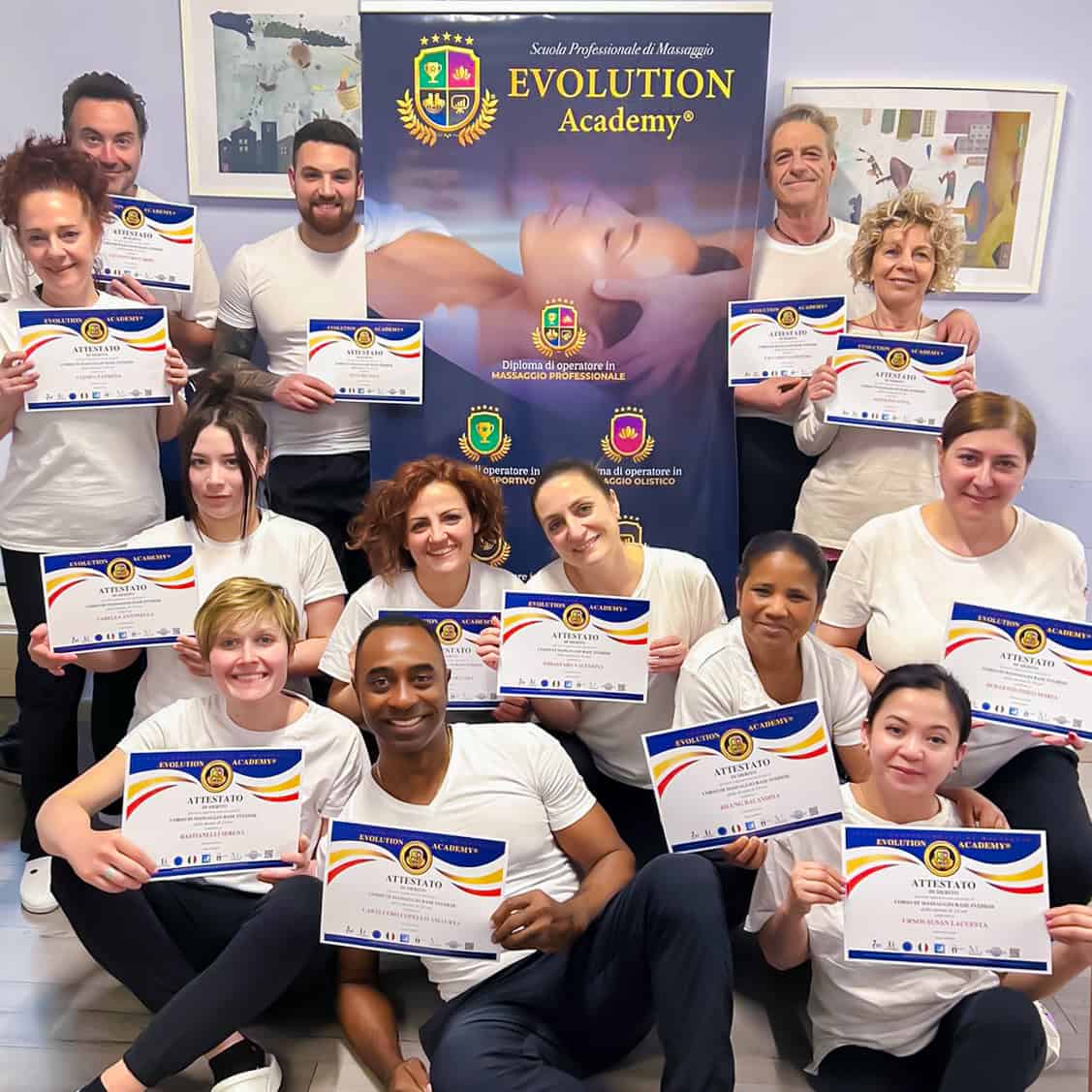 certificazioni corso massaggio base svedese Trento