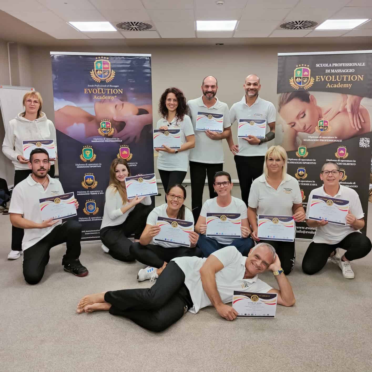Certificazioni del corso id massoterapia