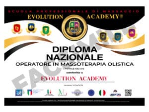 Diploma di Operatore in Massoterapia Olistica
