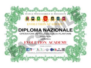 Diploma di Operatore in Riflessologia Plantare