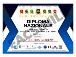 Diploma di Operatore in Massaggio Terme e Spa
