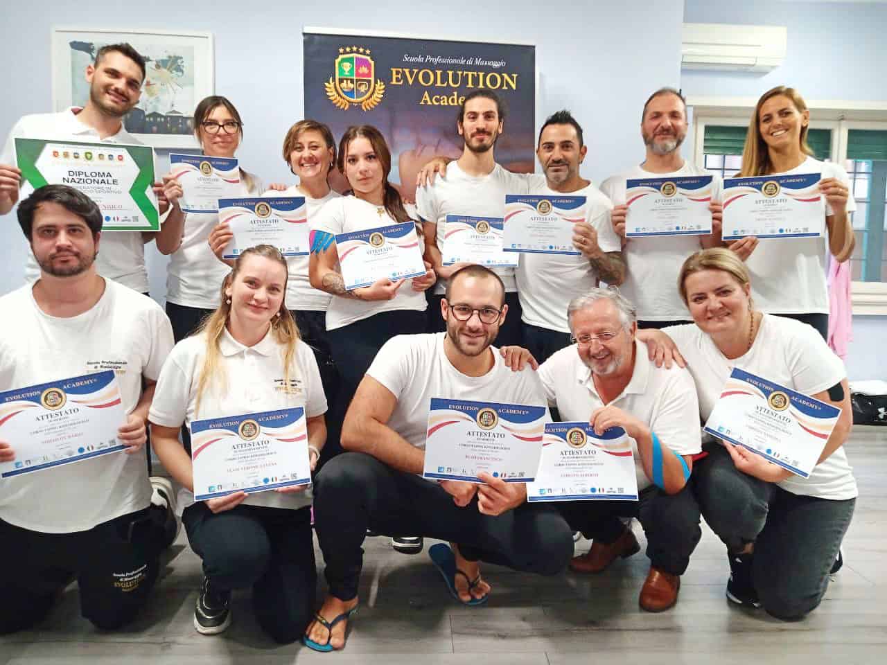 Corsi massaggio online Evolution Academy