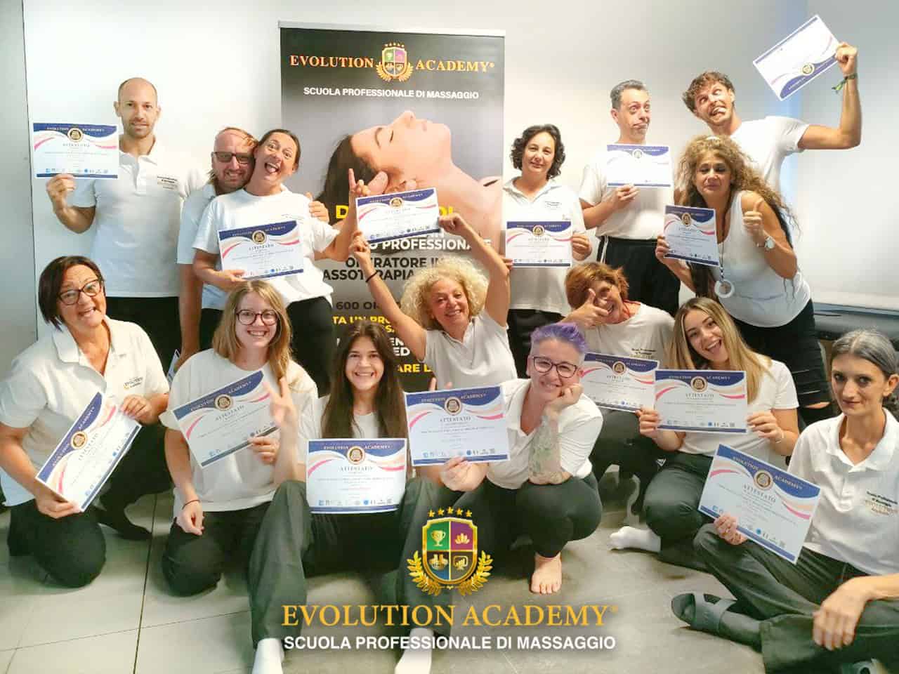 CORSO DI MASSAGGIO PER IL RIEQUILIBRIO ENERGETICO - EVOLUTION ACADEMY®2