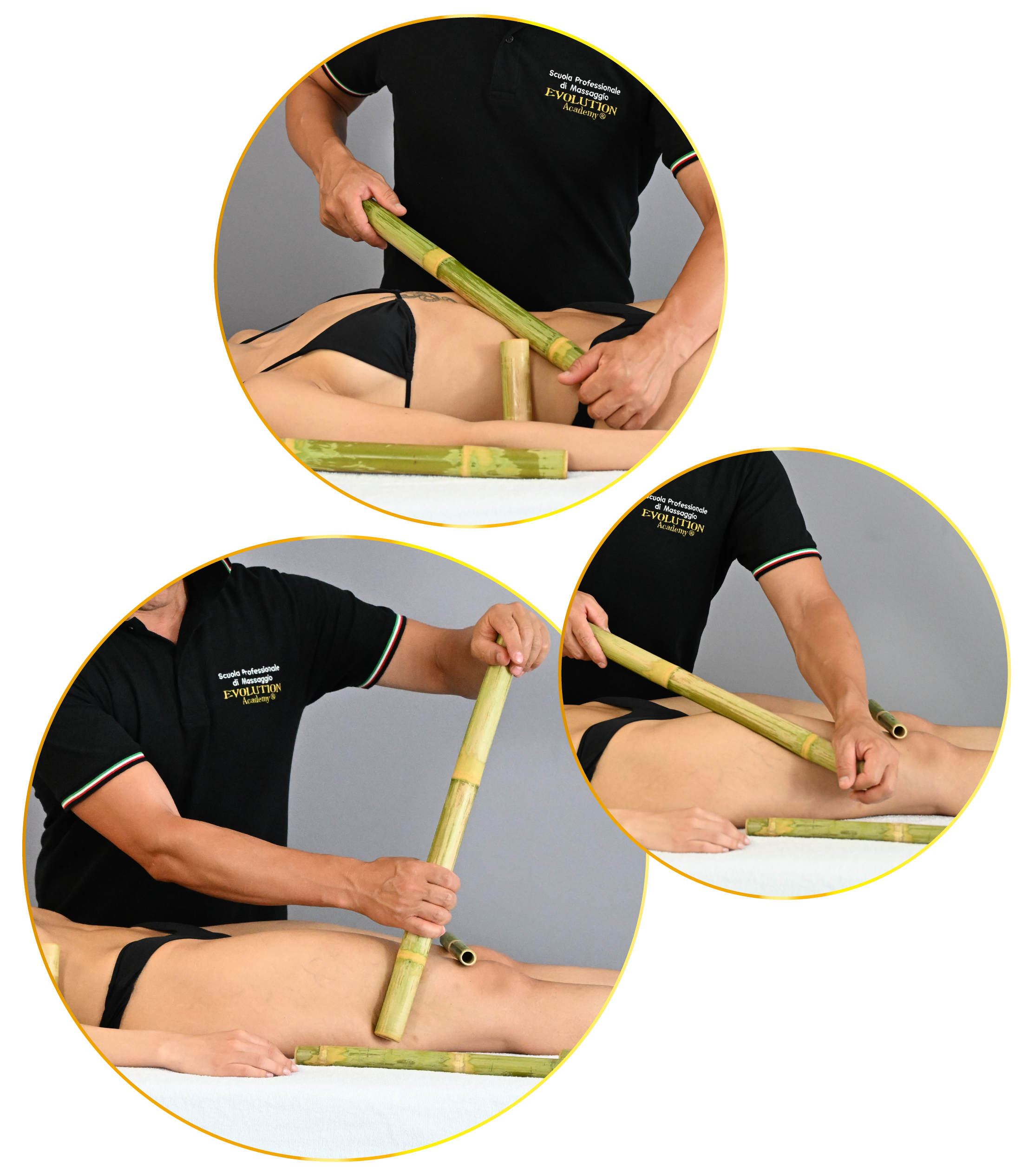Kit Bamboo Massage Artigianale_ Evolution Academy Scuola Professionale di Massaggio