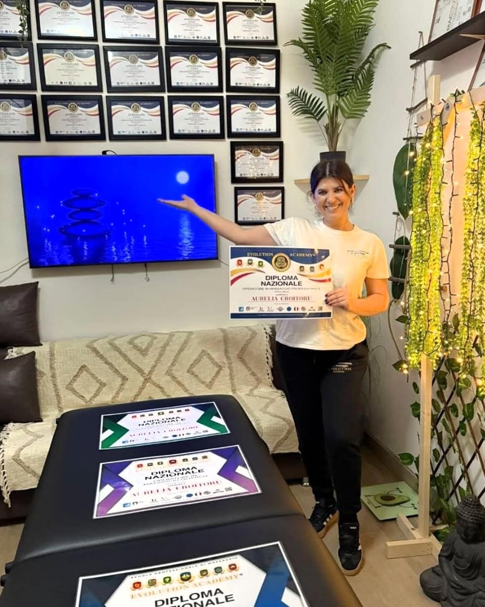 Diploma di Massaggio Evolution Academy