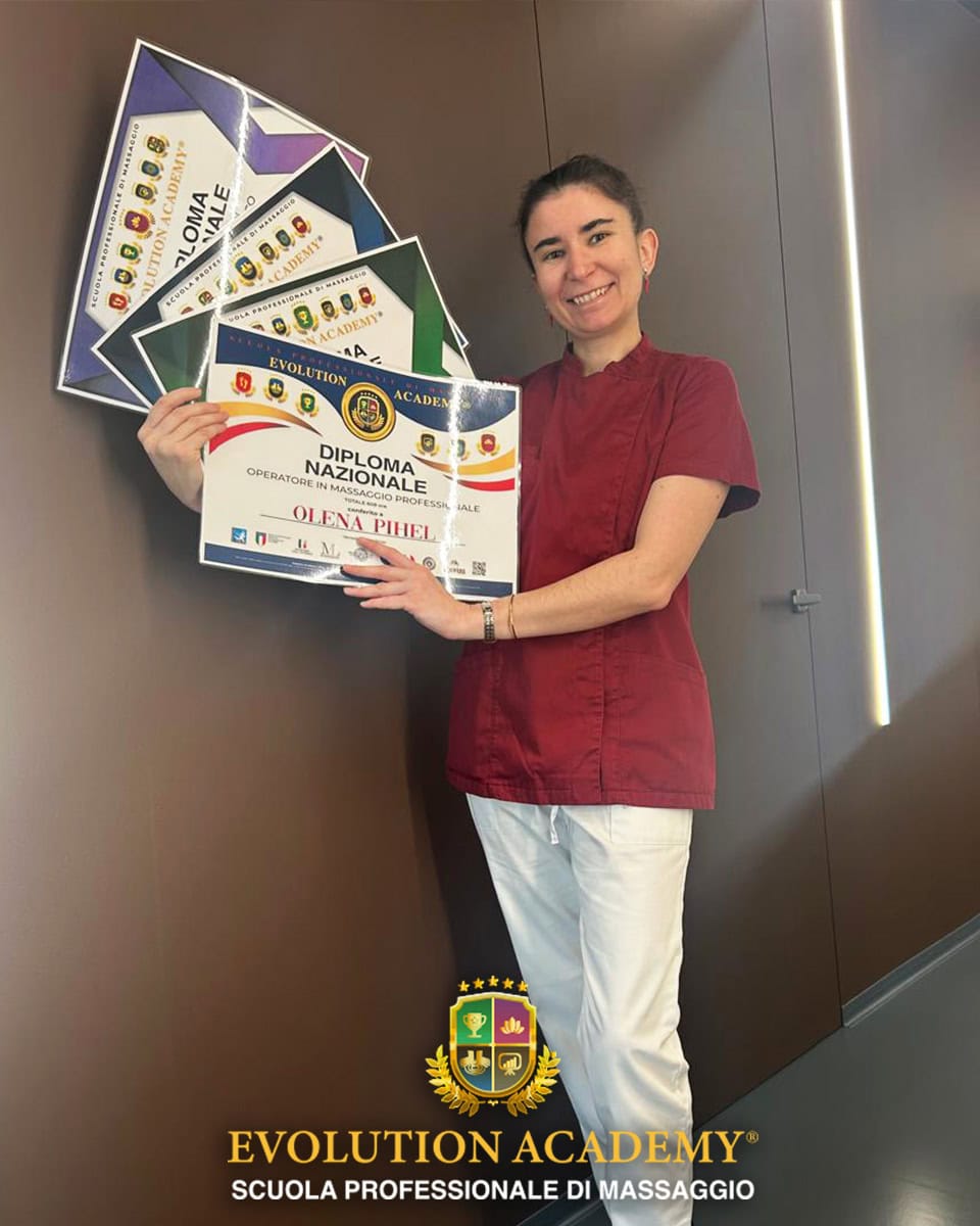 Diploma di Massaggio Evolution Academy